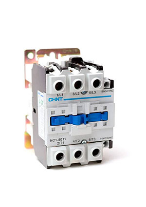 222481, Контактор NC1-5011 50А 110В/АС3 1НО+1НЗ 50Гц