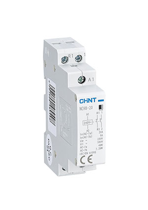 256053, Контактор модульный NCH8-20/02 20A 2НЗ AC220/230В, 50Гц