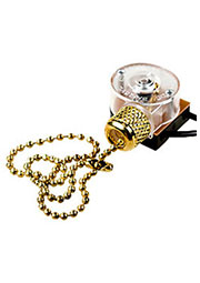 ВЫКЛЮЧАТЕЛЬ ДЛЯ НАСТЕННОГО СВЕТИЛЬНИКА С ЦЕПОЧКОЙ ПОД ЗОЛОТО