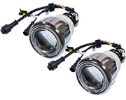 H4-4300K-WT, биксенон ангельские глазки устан.комплект