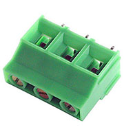 XY130-3P-9.50, клеммник винтовой 3 контакта 9.50мм (DG950-02P)
